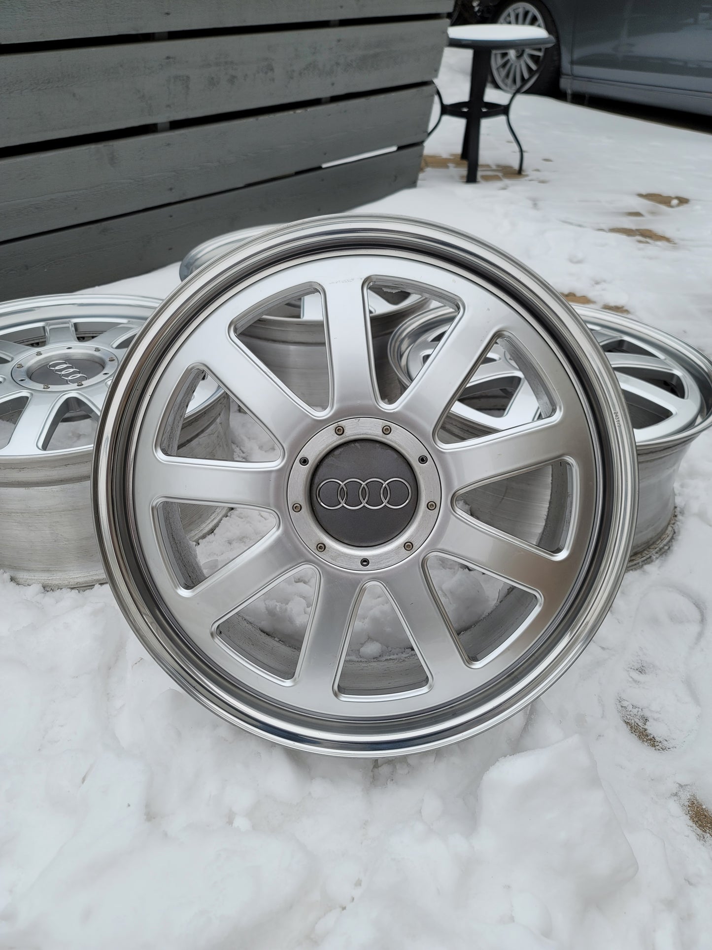 19" Custom 3 Piece Wheels 5x100