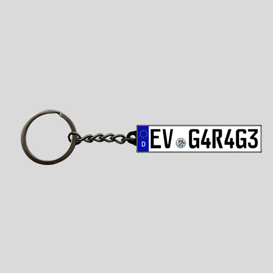 EUROPLATE KEYCHAIN