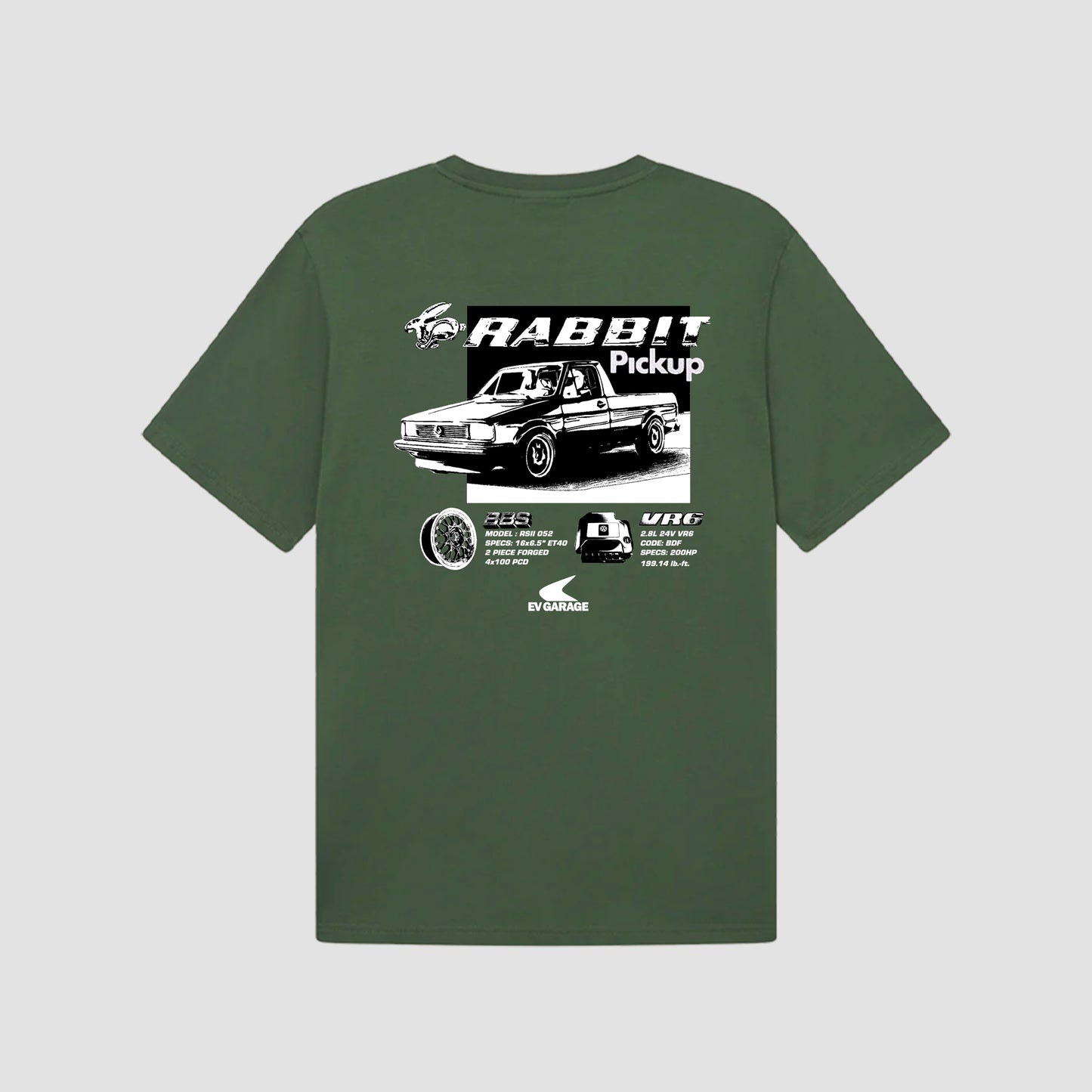 RABBIT PICKUP TEE