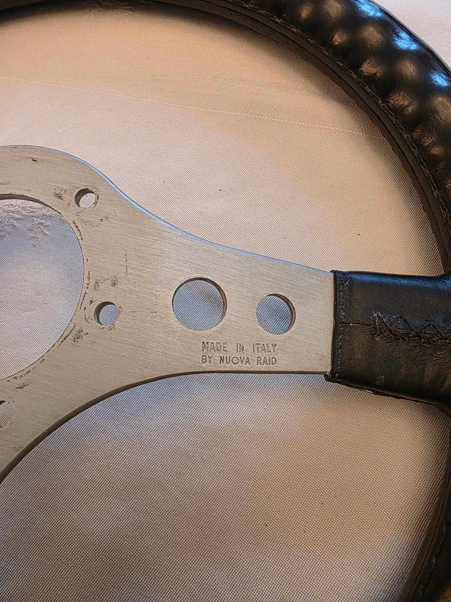 Nuovo Raid Leather Steering Wheel