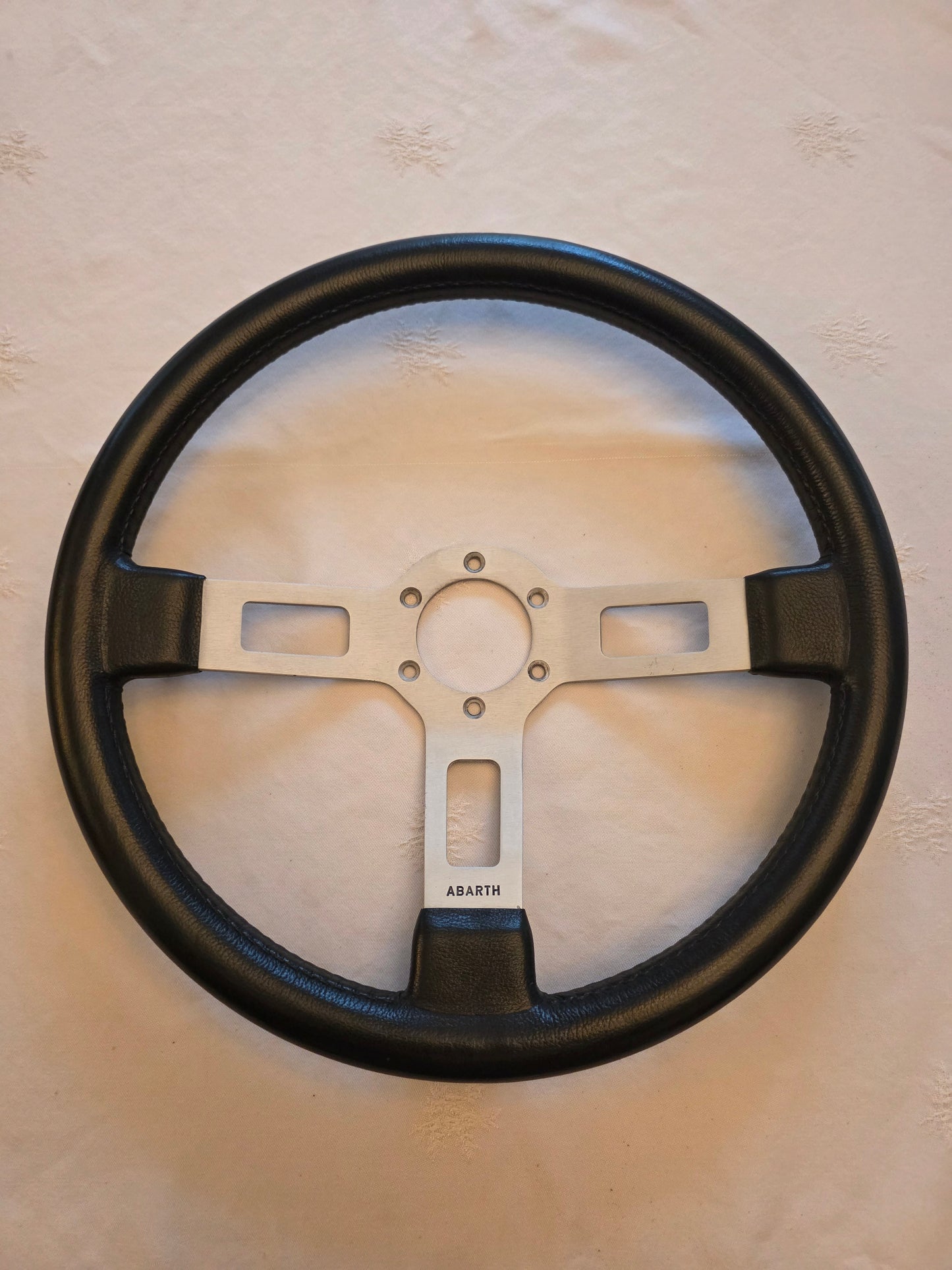 Abarth LM Leather Steering Wheel