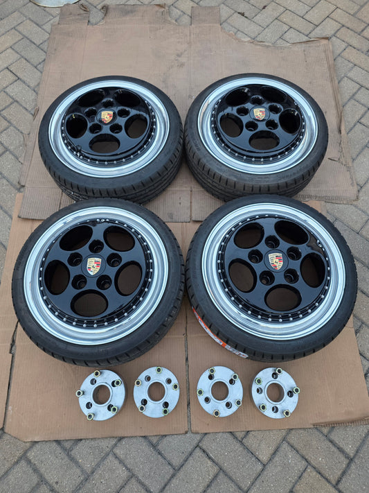 3 Piece Porsche Phone Dials 17"