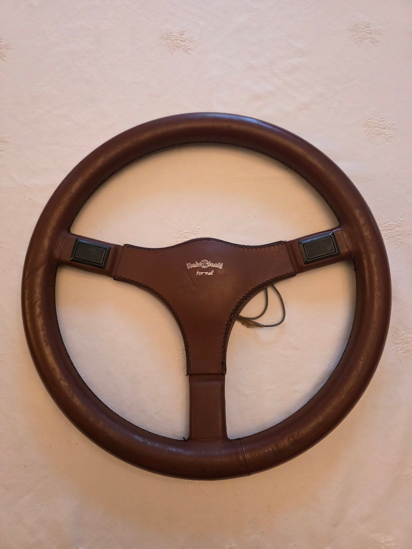 Italvolanti Formel Leather Steering Wheel